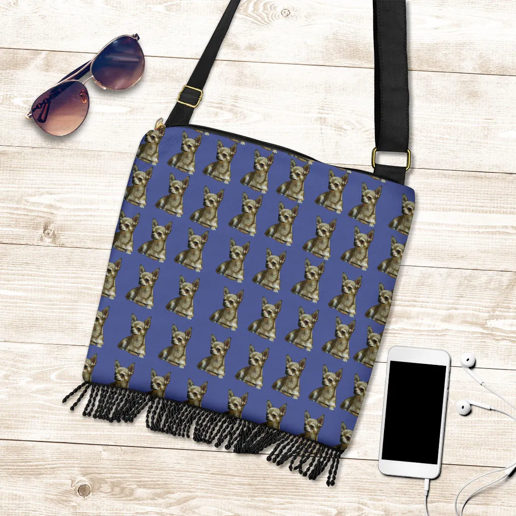 Chihuahua Crossbody Boho Bag