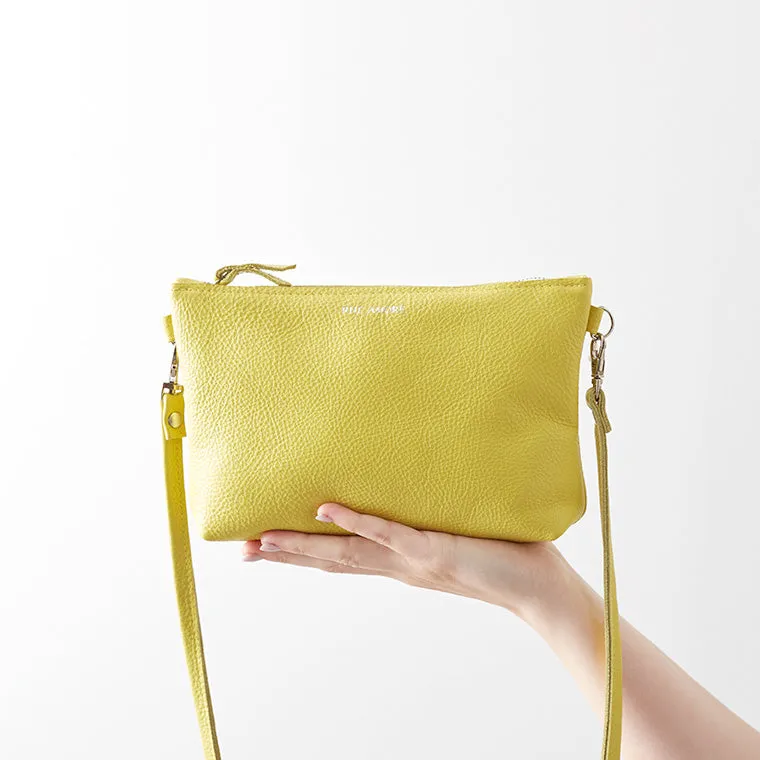 Citrus Leather Crossbody Bag