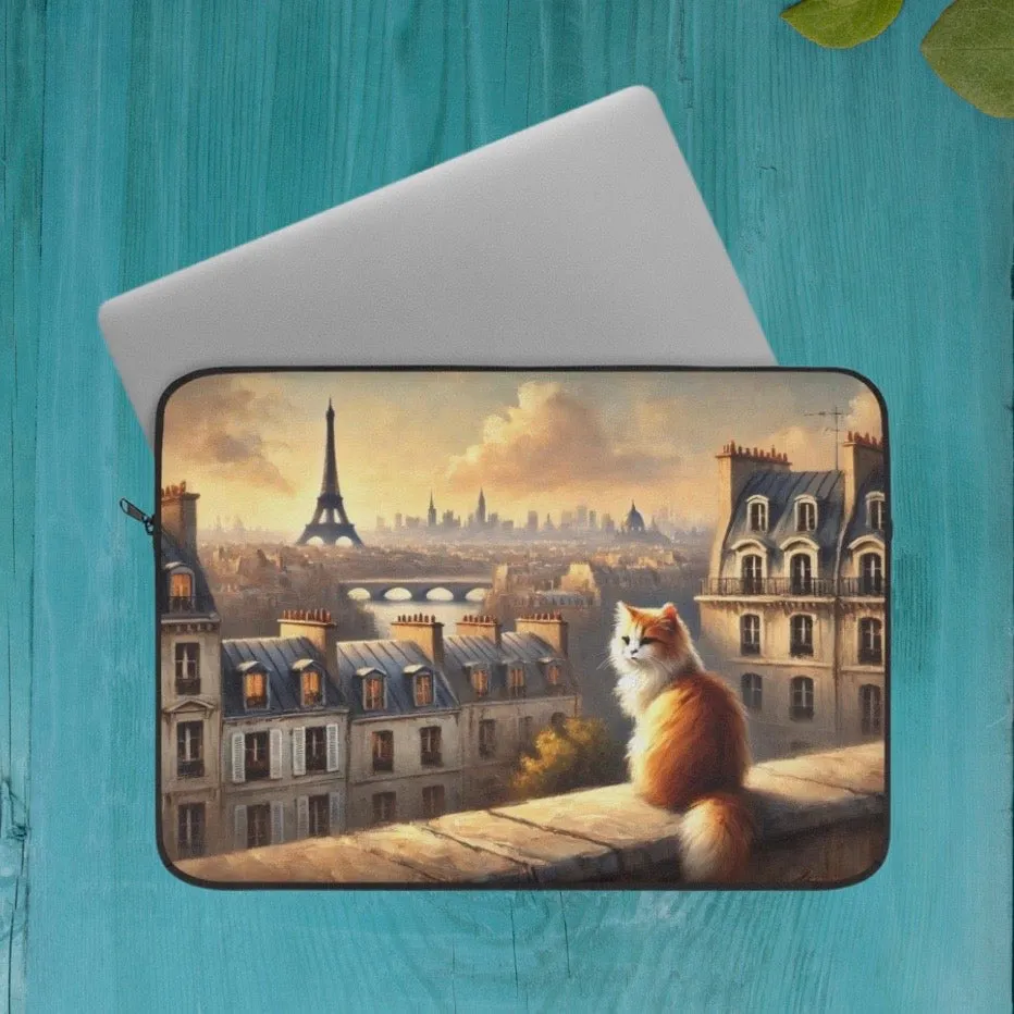 City Views - Cat Lover - Laptop Sleeve