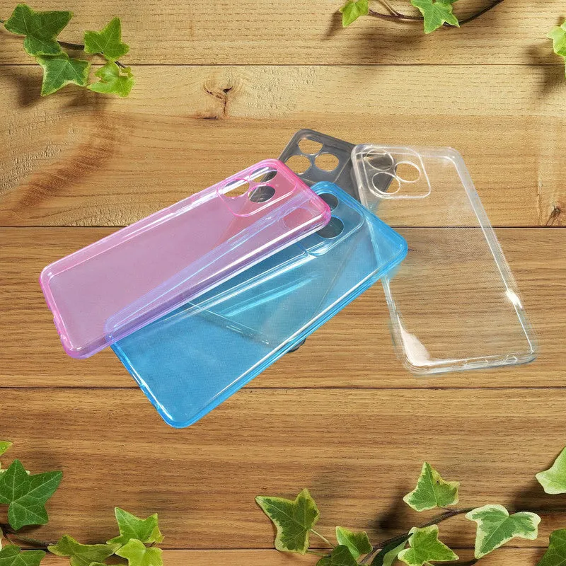 Colour Clear Soft Case For Realme