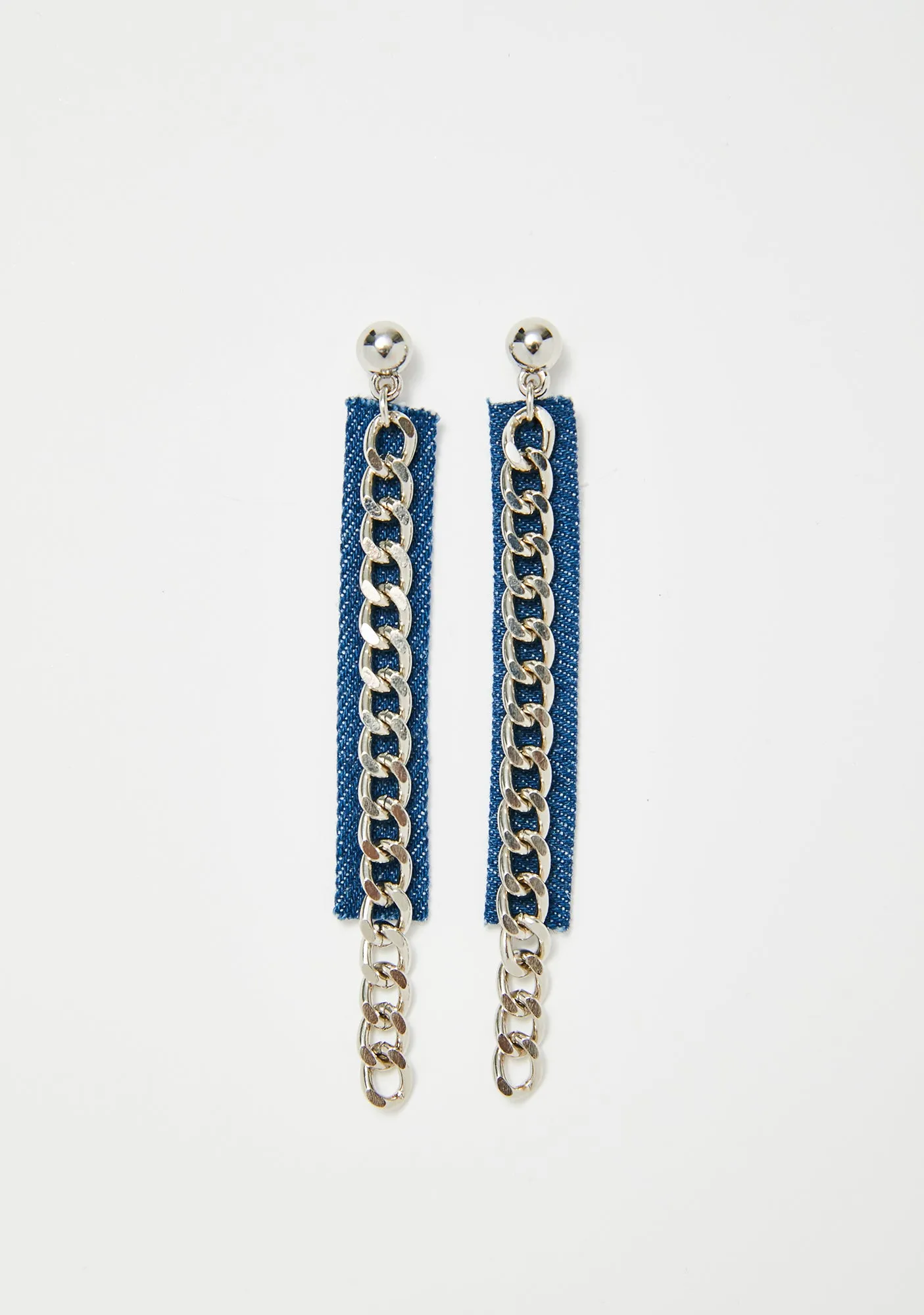 Country Chic Chain Earrings