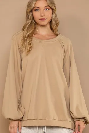 Cross Back Sweatshirt