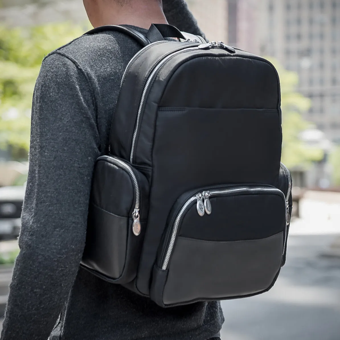 CUMBERLAND | 17” Nylon Laptop Backpack