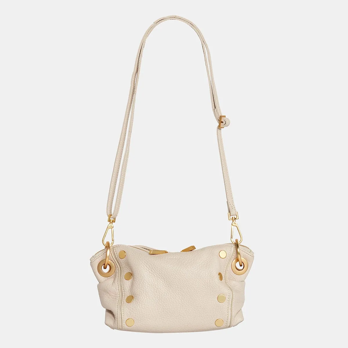 DANIEL CROSSBODY CLUTCH SML - Chateau Cream/Brushed Gold