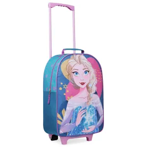 Disney Elsa Suitcase for Girls Carry On Travel Bag with Wheels  - Frozen