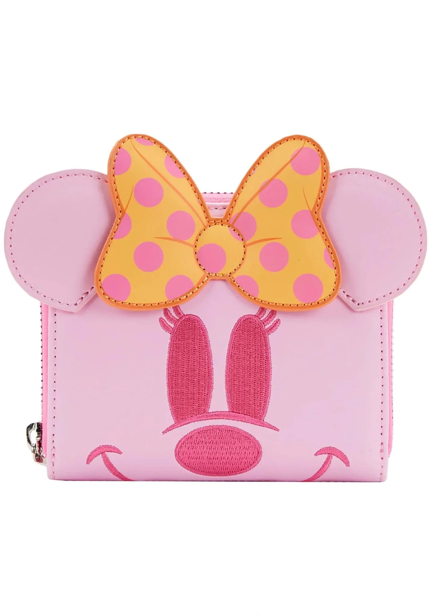 Disney Patel Ghost Minnie Glow in the Dark Zip Around Wallet