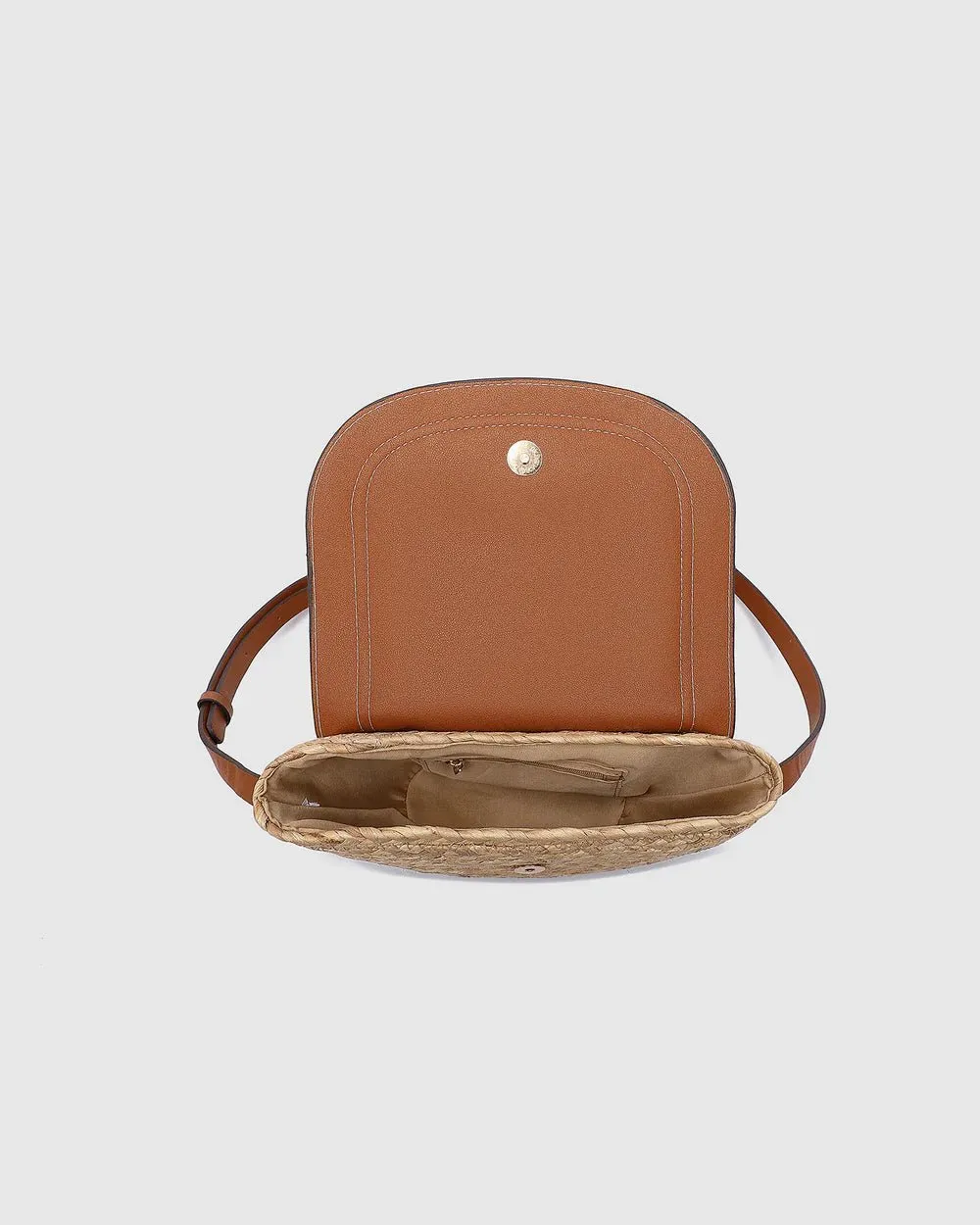 DIXIE STRAW CROSSBODY BAG NATURAL TAN