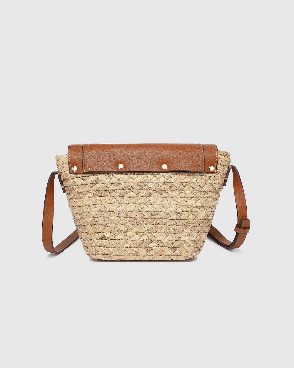 DIXIE STRAW CROSSBODY BAG NATURAL TAN