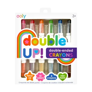 Double Up! Double-Ended Crayons - Set of 6