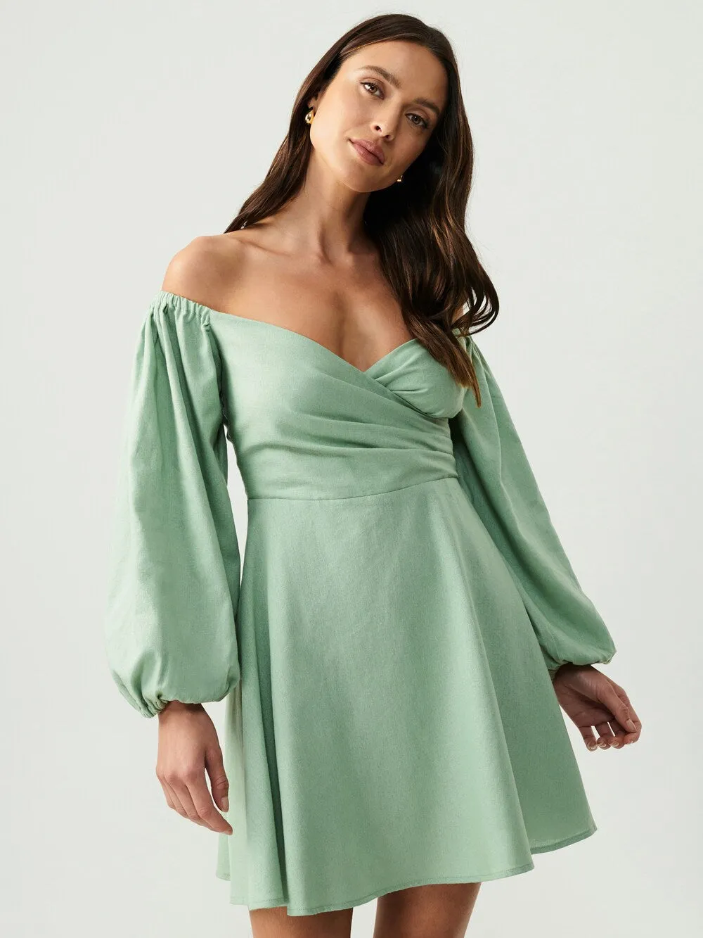 Dress Sável LEWIS, pastel green