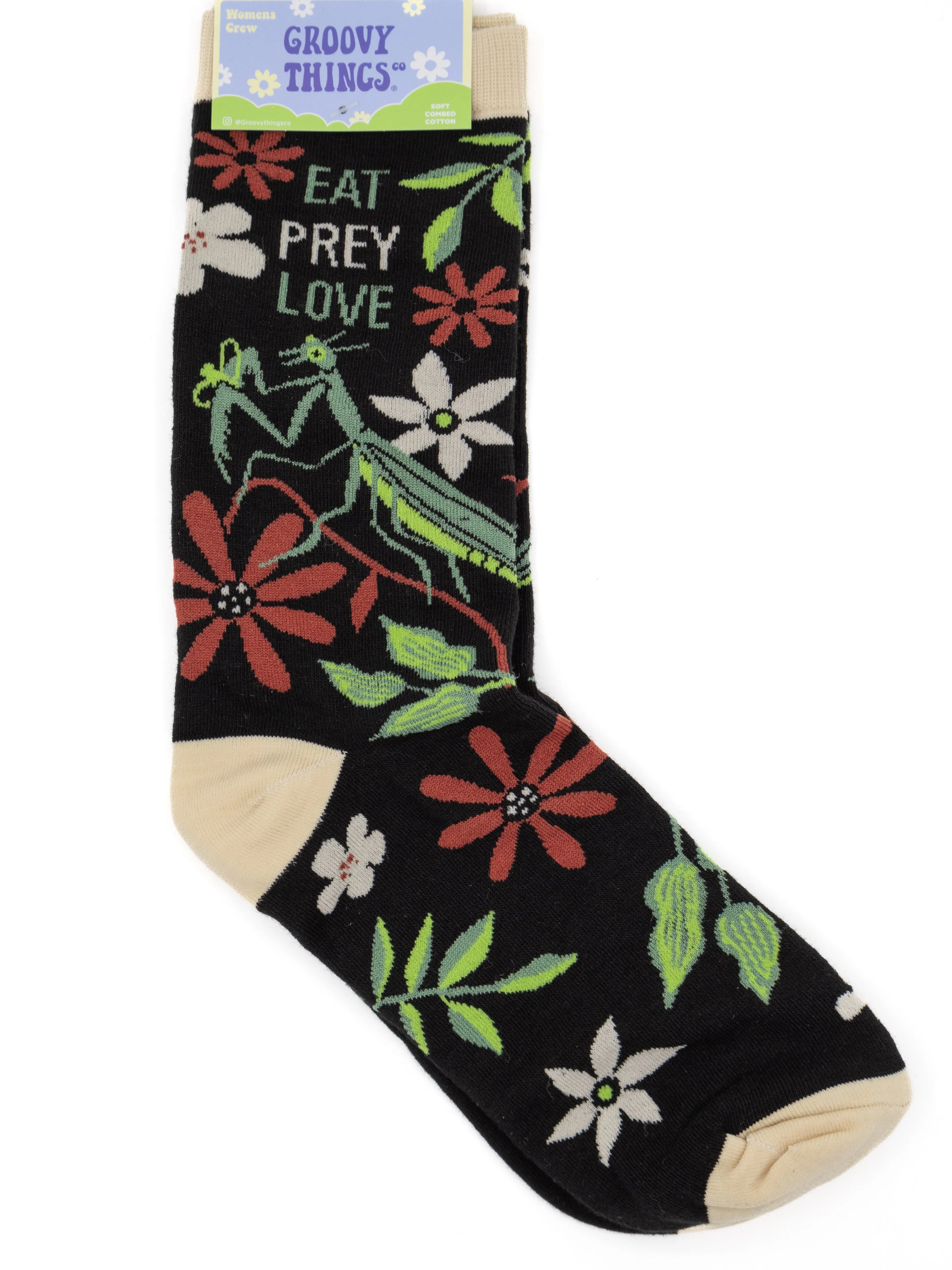 Eat Prey Love Women's Crew Sock