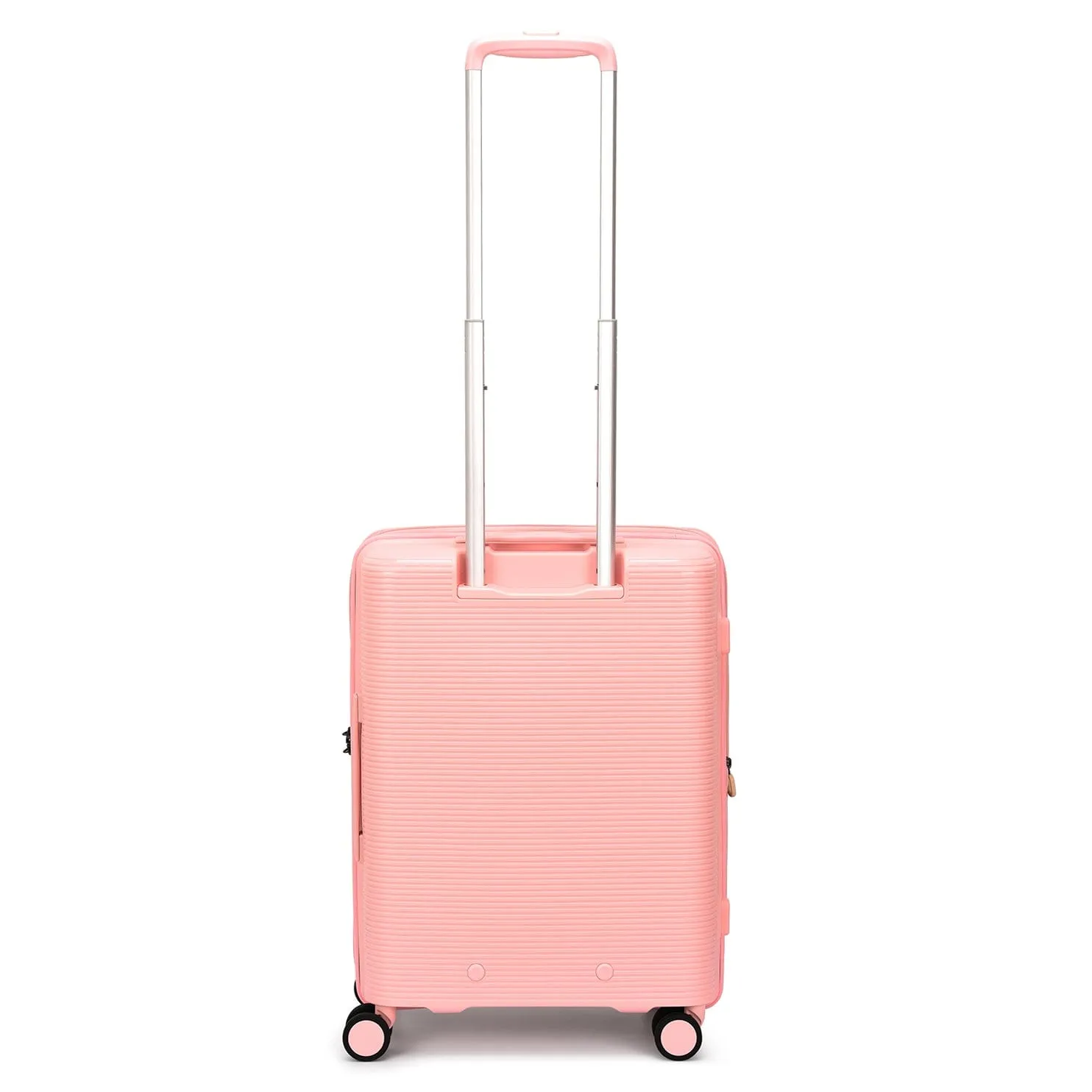 Echolac Forza 55 65 75cm Hardcase 4 Double Wheel Expandable Cabin & Check-In Luggage Trolley Set Passion Pink