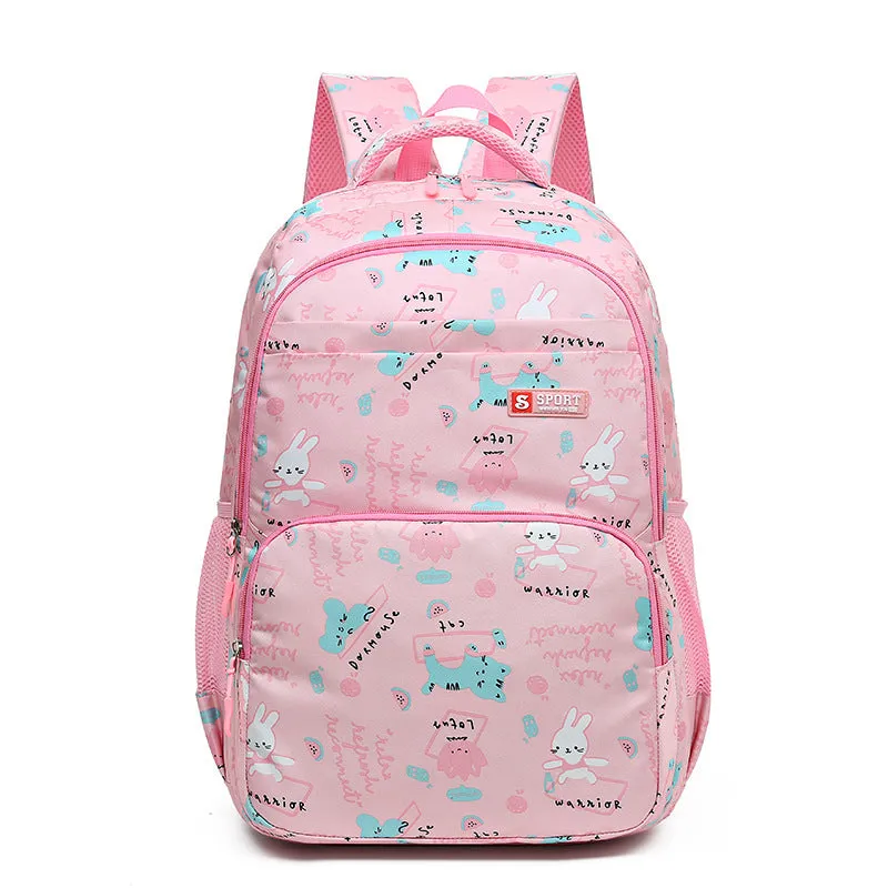 Factory Wholesale New Primary School Student Schoolbag Girl's Grade 1-6 Sweet Cute and Lightweight Casual Backpack