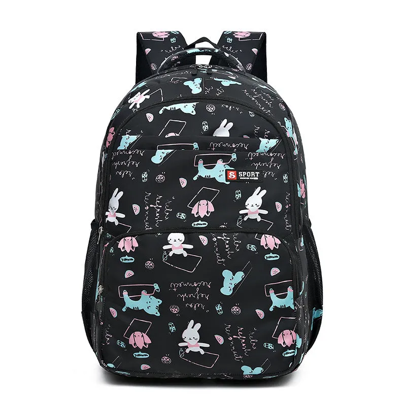 Factory Wholesale New Primary School Student Schoolbag Girl's Grade 1-6 Sweet Cute and Lightweight Casual Backpack