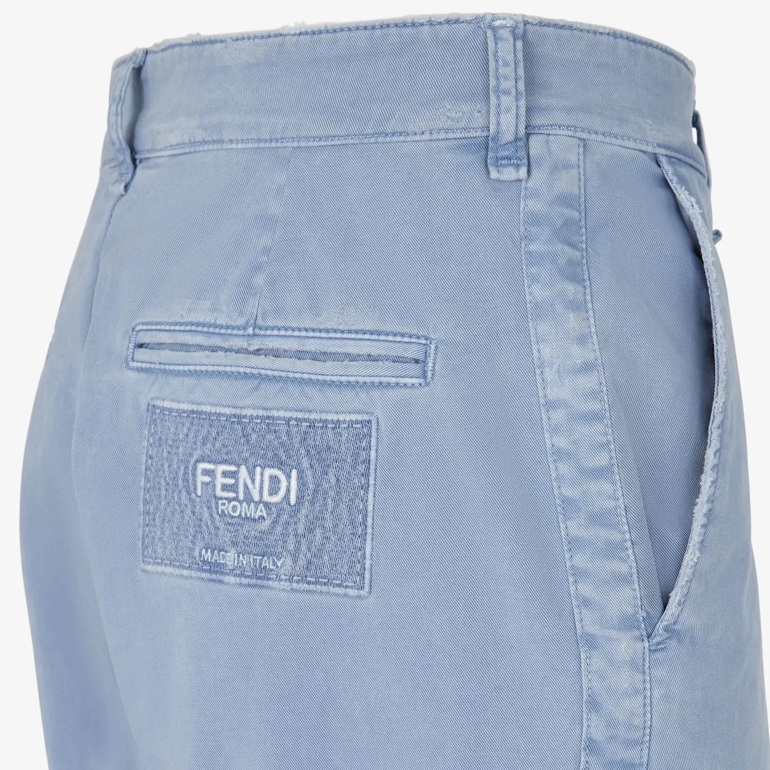 FENDI Men's Stretch Dyed Trousers