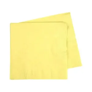 Five Star Pastel Yellow Napkins - Lunch 40 Pkt