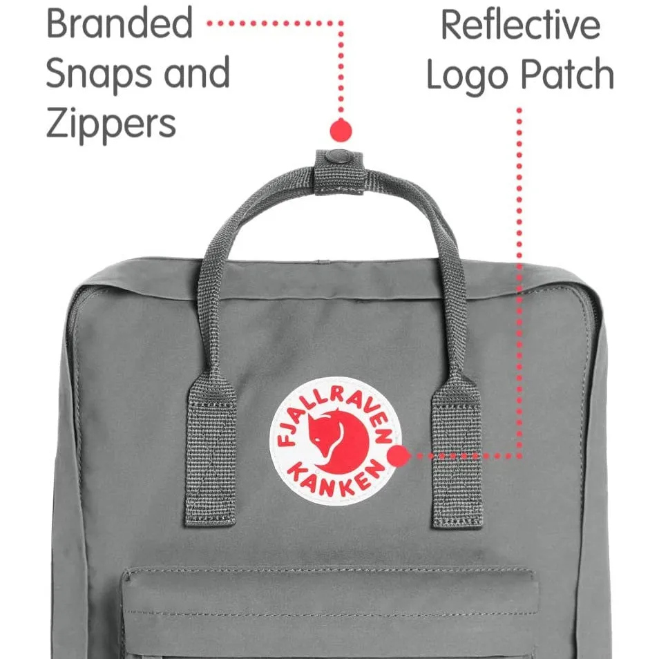 Fjallraven | Kanken Classic Backpack for Everyday | Fog