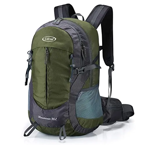 G4Free 35L Outdoor Sports Travel Daypack with Rain Cover