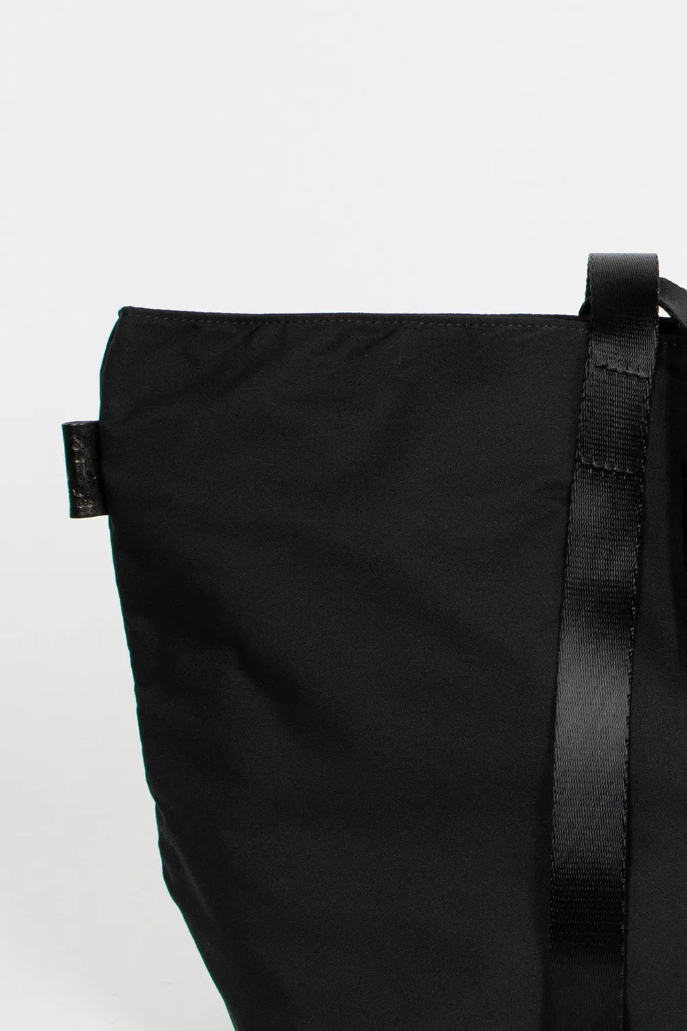 Gabardine Tote Black