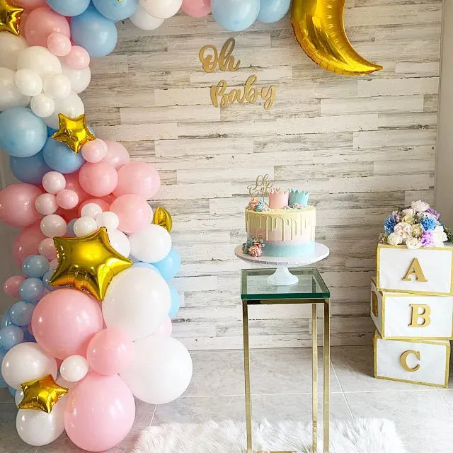 Gender Reveal Balloon Arch - Pastel Balloon Garland Kit