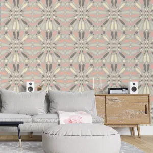 Genevieve Peel & Stick Removable Fabric Wallpaper - Designed by Michigan Artists