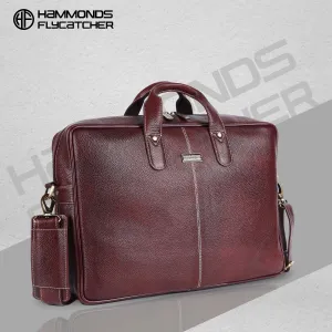 Genuine Leather Laptop Bag for Men - Office Bag - Fits Up to 14/15.6/16 Inch Laptop/MacBook