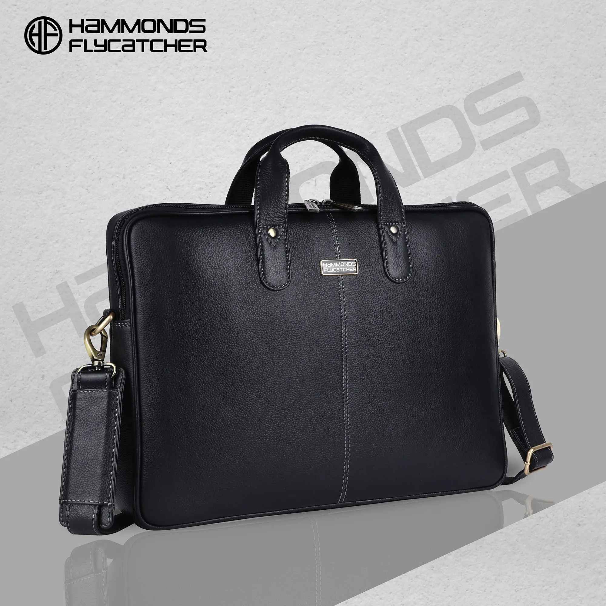 Genuine Leather Laptop Bag for Men - Office Bag - Fits Up to 14/15.6/16 Inch Laptop/MacBook