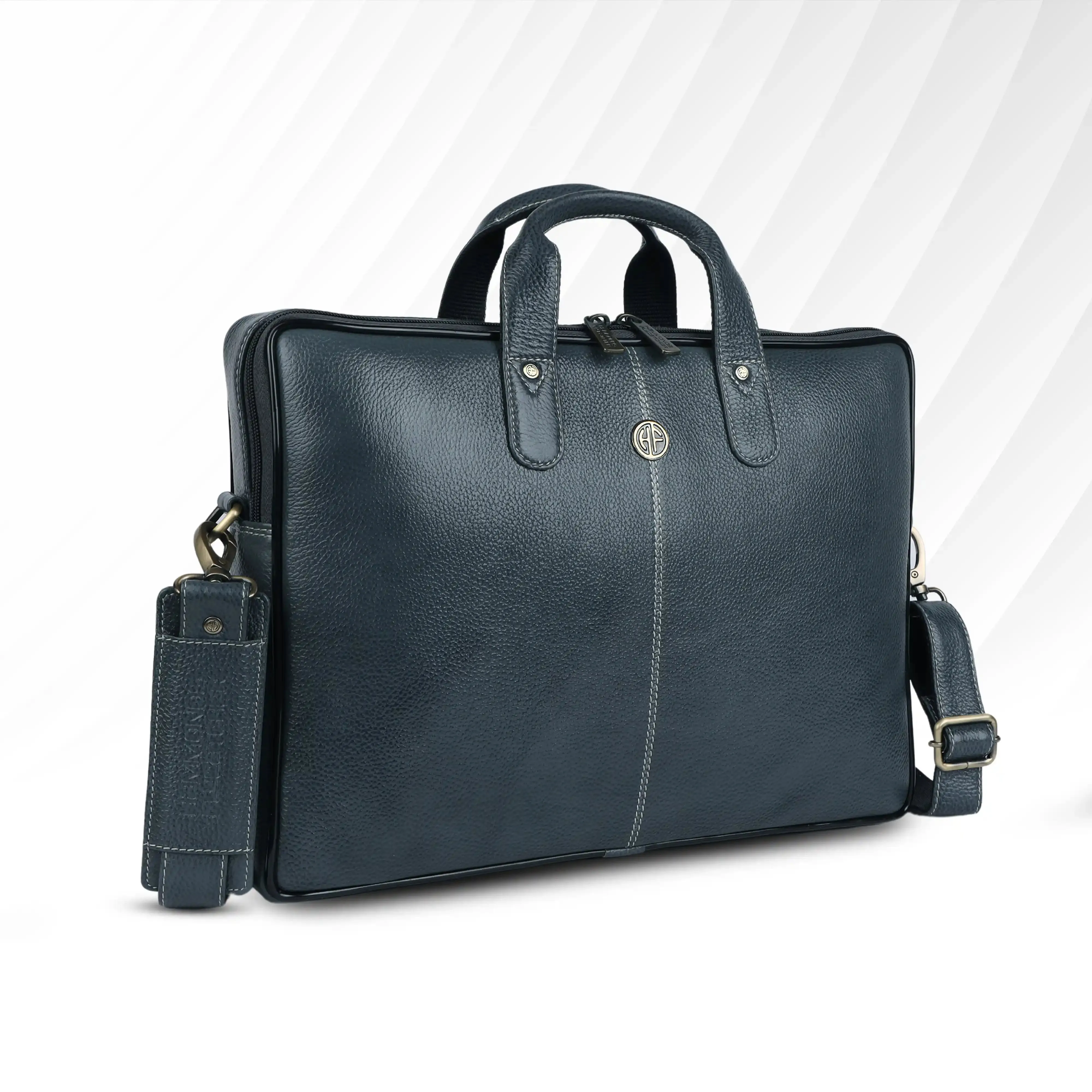 Genuine Leather Laptop Bag for Men - Office Bag - Fits Up to 14/15.6/16 Inch Laptop/MacBook