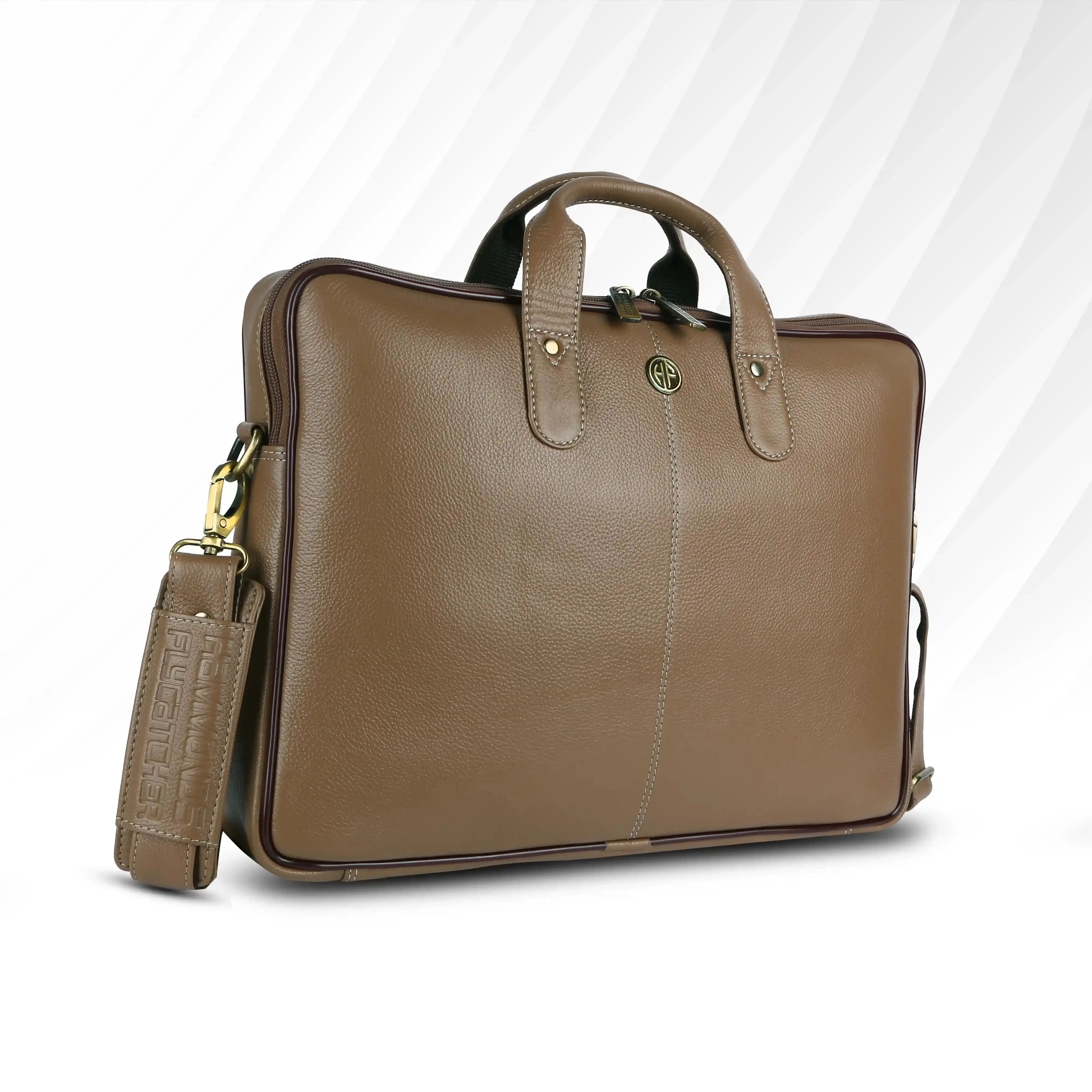 Genuine Leather Laptop Bag for Men - Office Bag - Fits Up to 14/15.6/16 Inch Laptop/MacBook