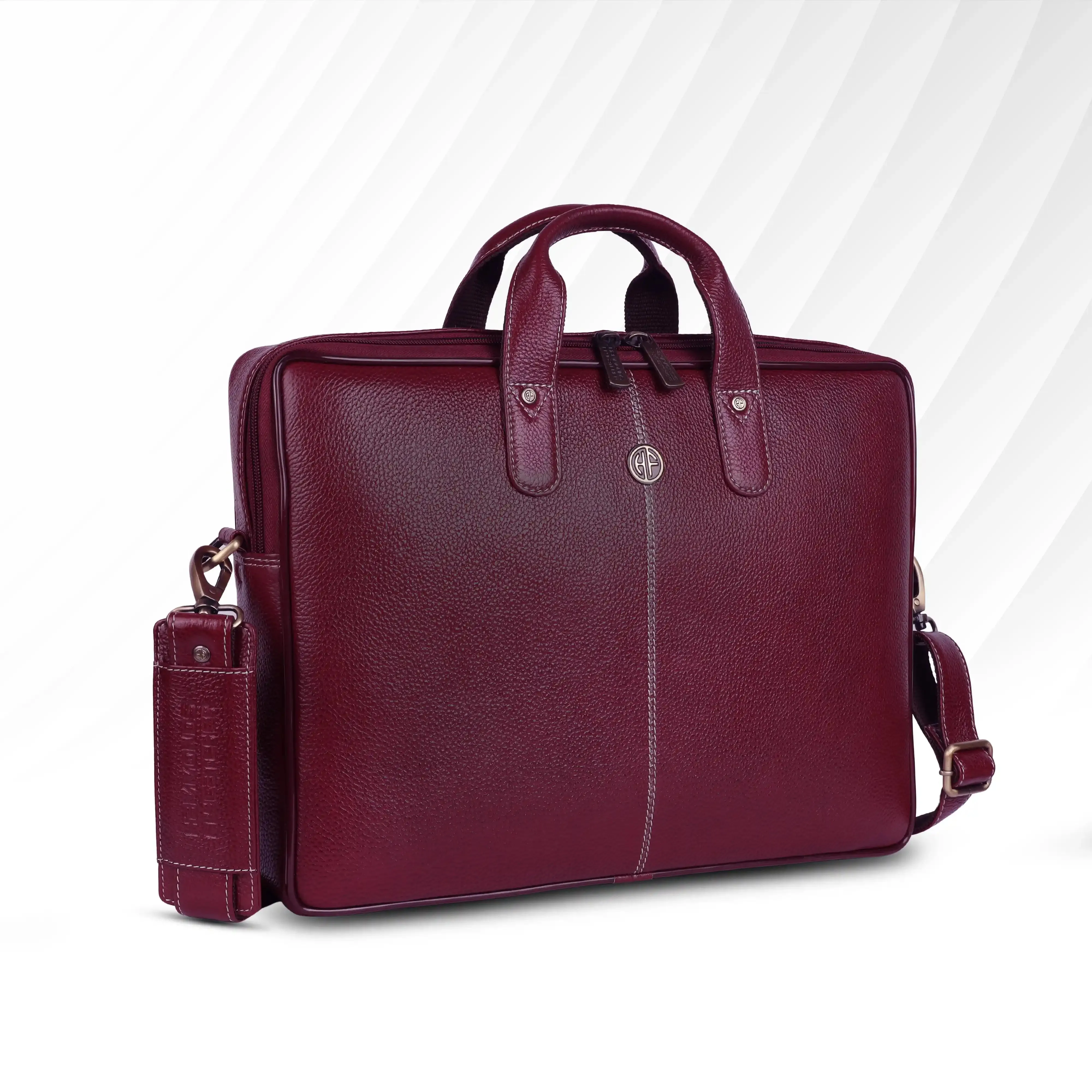 Genuine Leather Laptop Bag for Men - Office Bag - Fits Up to 14/15.6/16 Inch Laptop/MacBook