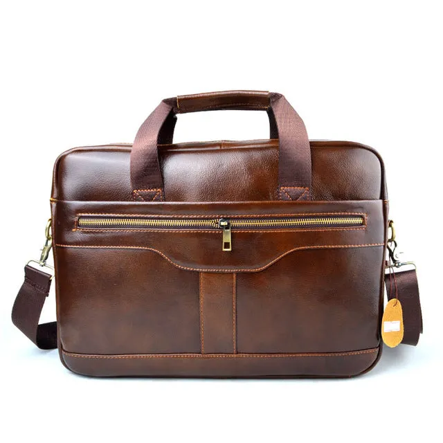 Genuine Leather laptop bag