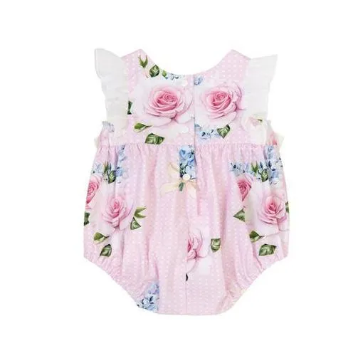 Girls Pink Flower Shortie