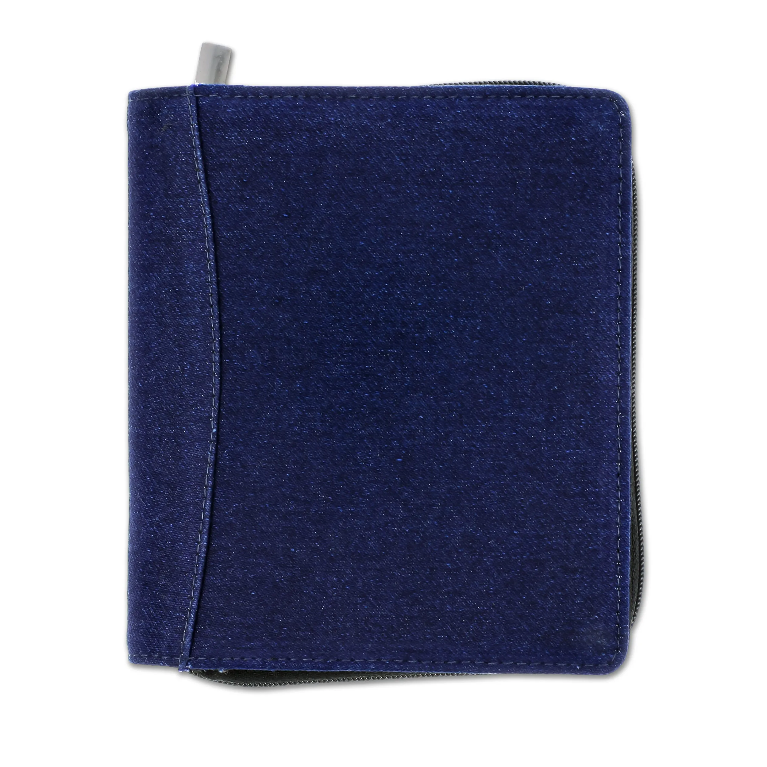 Girologio 12 Zippered Pen Case in Cotton Denim