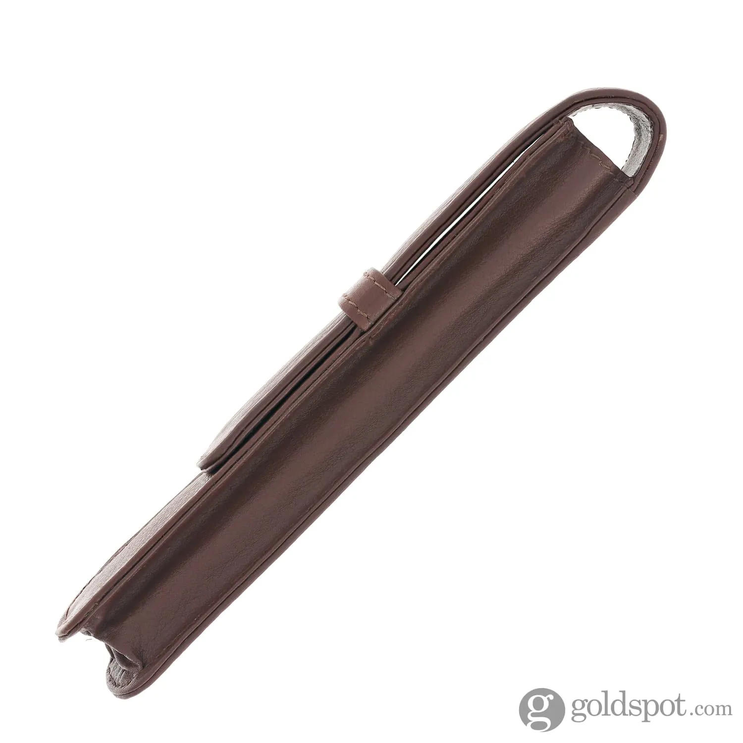 Girologio Single Pen Case in Antique Brown