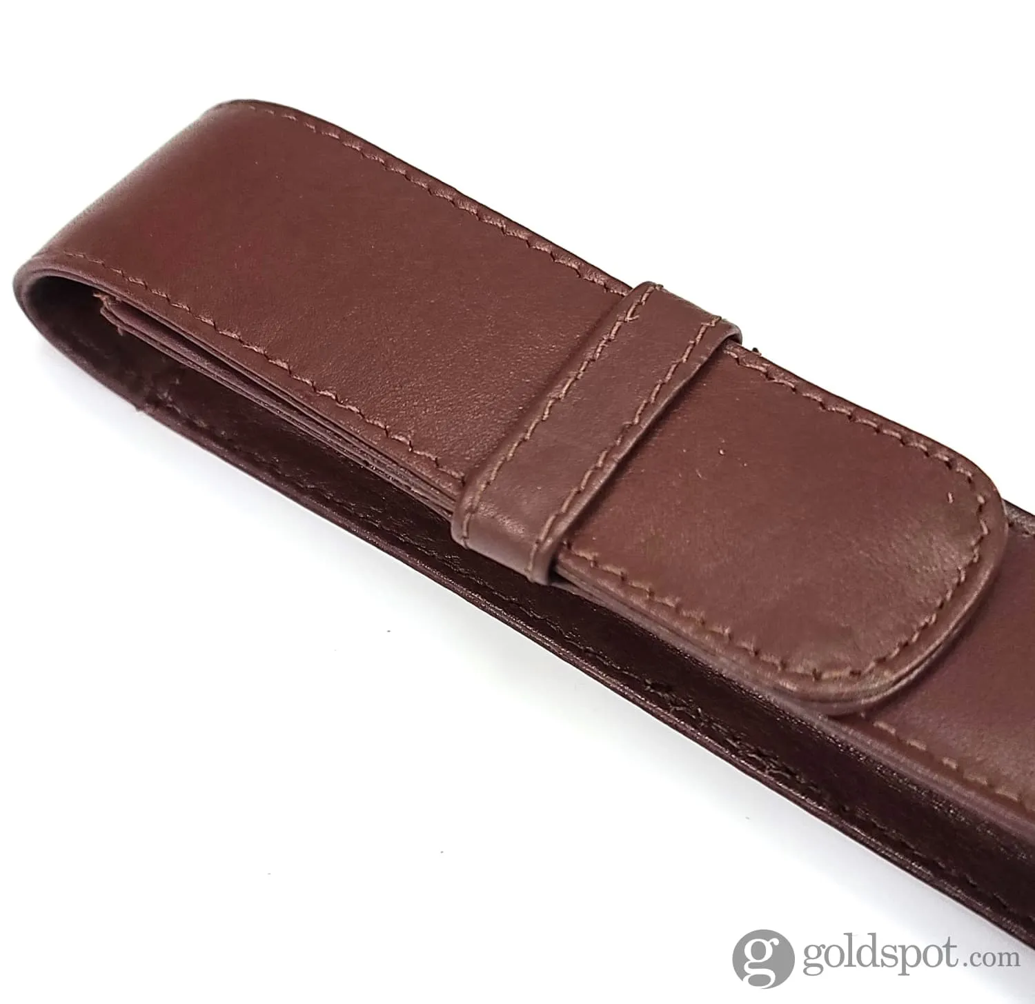 Girologio Single Pen Case in Antique Brown