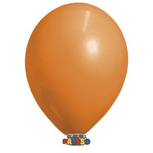 Globos Payaso 24in Balloon Pastel Orange 3ct