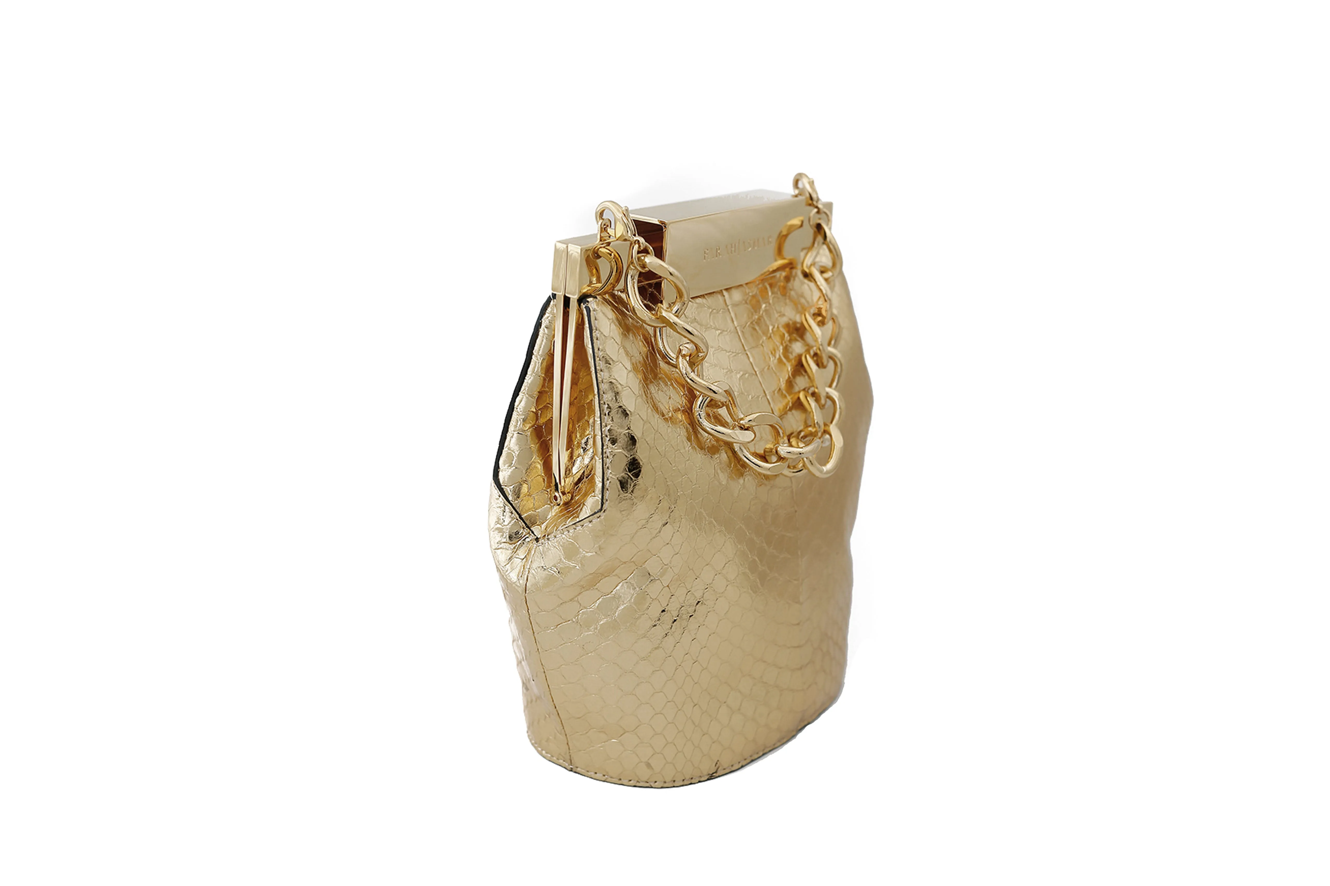 Gold Valerie Mini Bucket