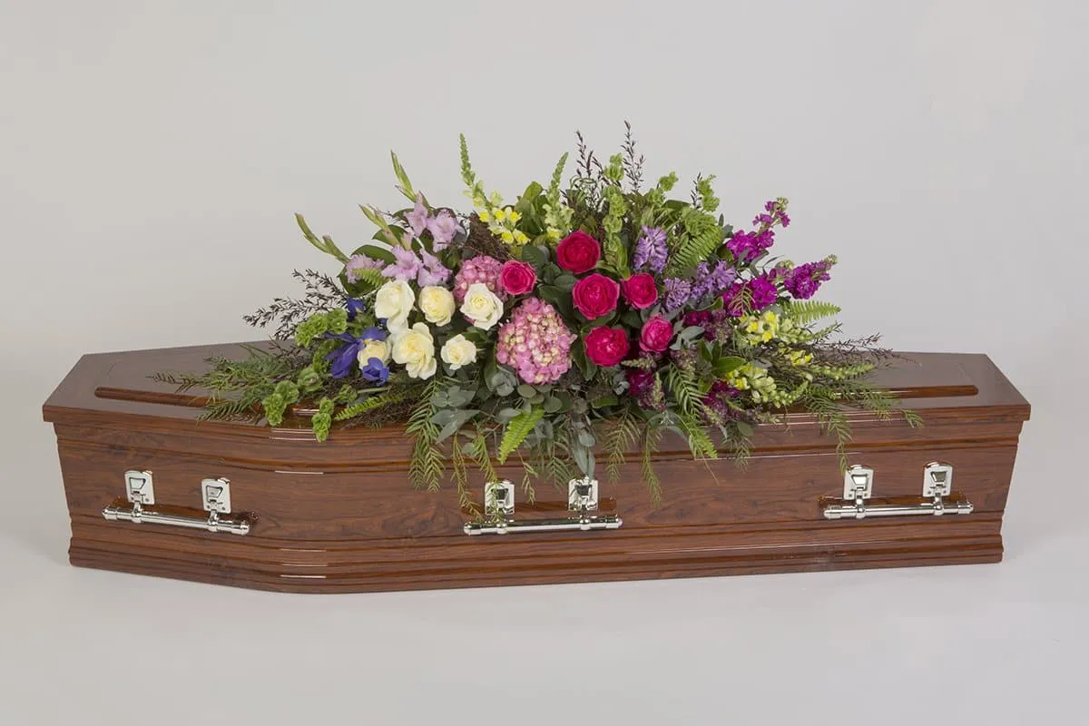 Gorgeous Garden - Premium Casket & Coffin Flowers