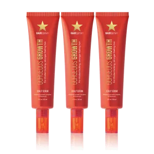 Gorgeous Growth Scalp Serum - 3 Tubes