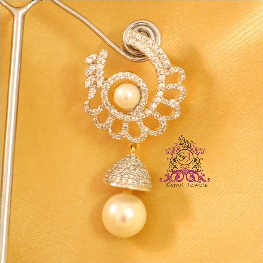 Gorgeous Pearl Dangling Earrings