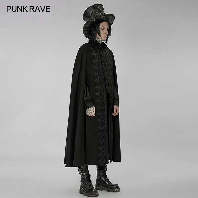 Goth gorgeous long cloak