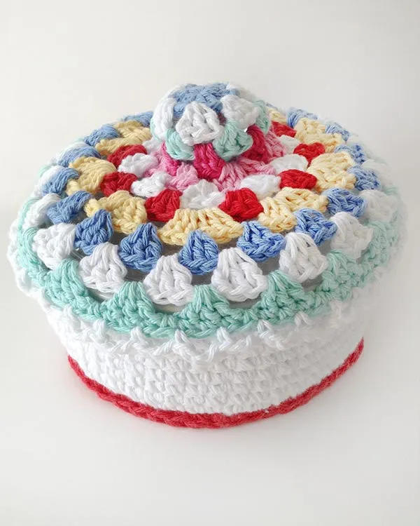 Granny-Go-Round Kitchen Set Crochet Pattern