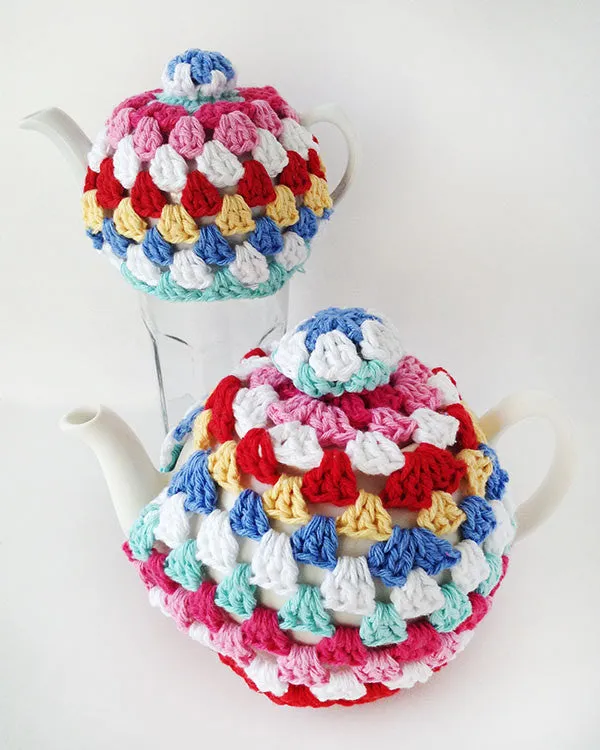 Granny-Go-Round Kitchen Set Crochet Pattern