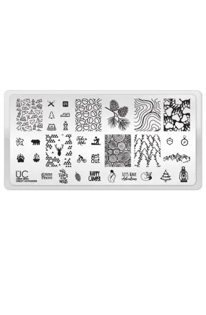 Great Outdoors - Uber Chic Mini Stamping Plate