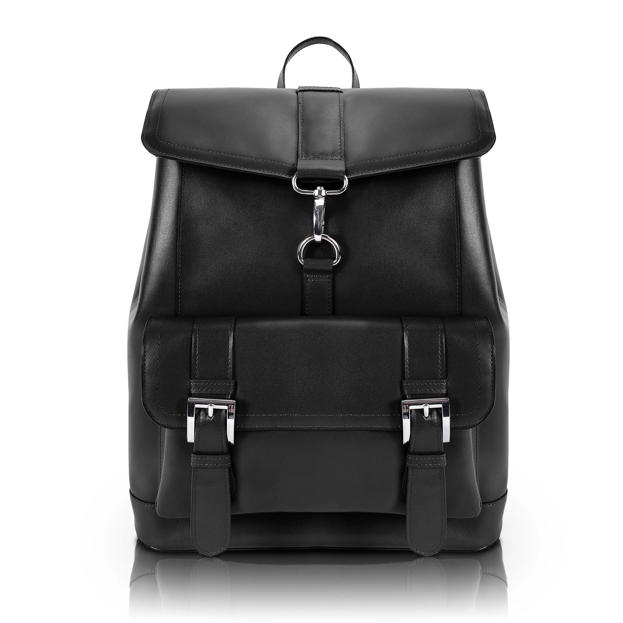 HAGEN | 15” Leather Laptop Backpack