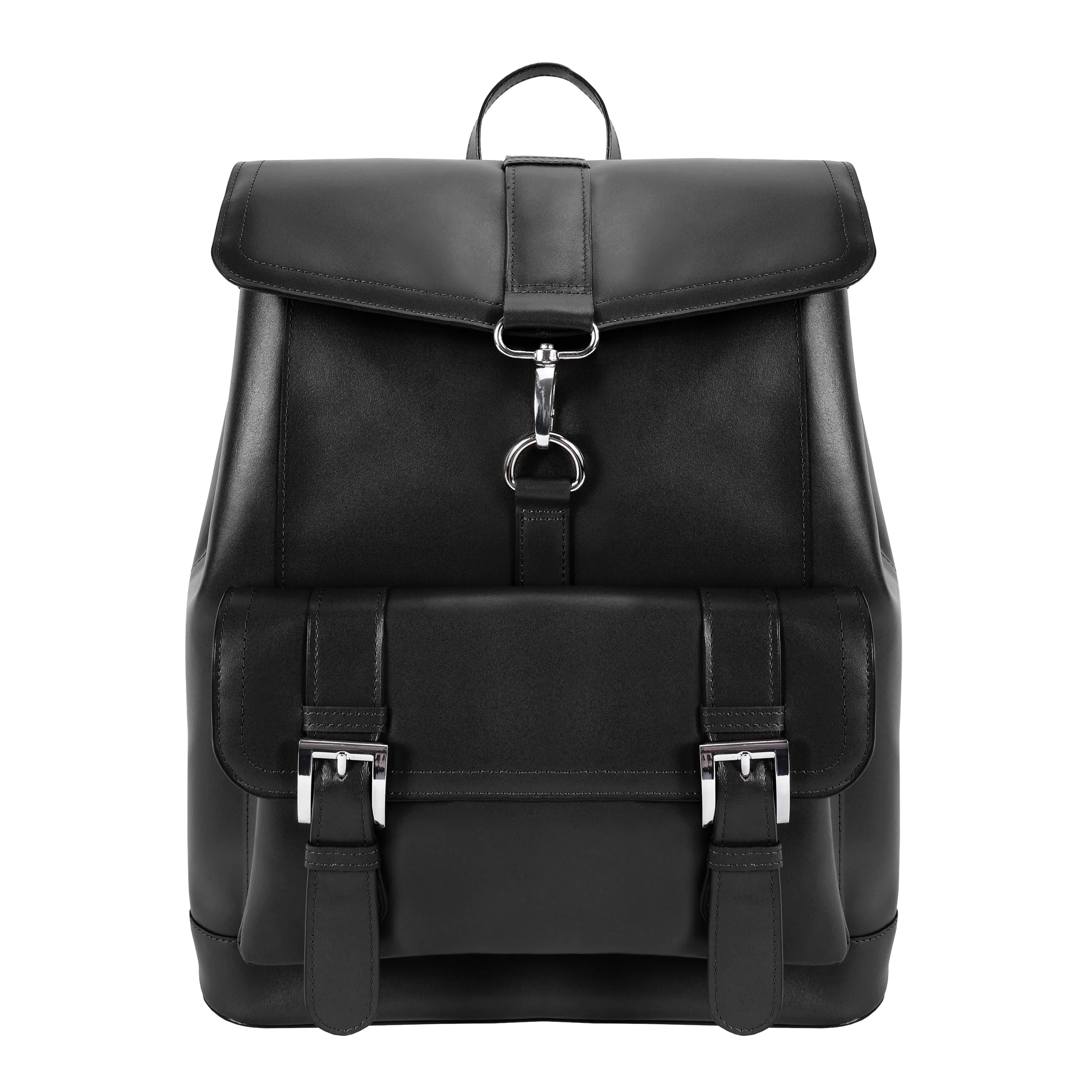 HAGEN | 15” Leather Laptop Backpack