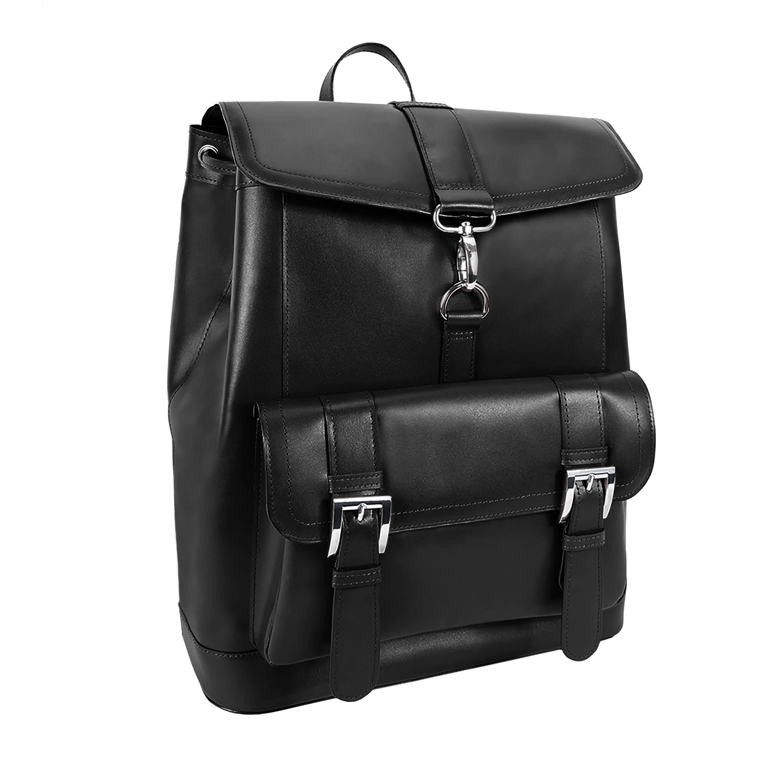 HAGEN | 15” Leather Laptop Backpack