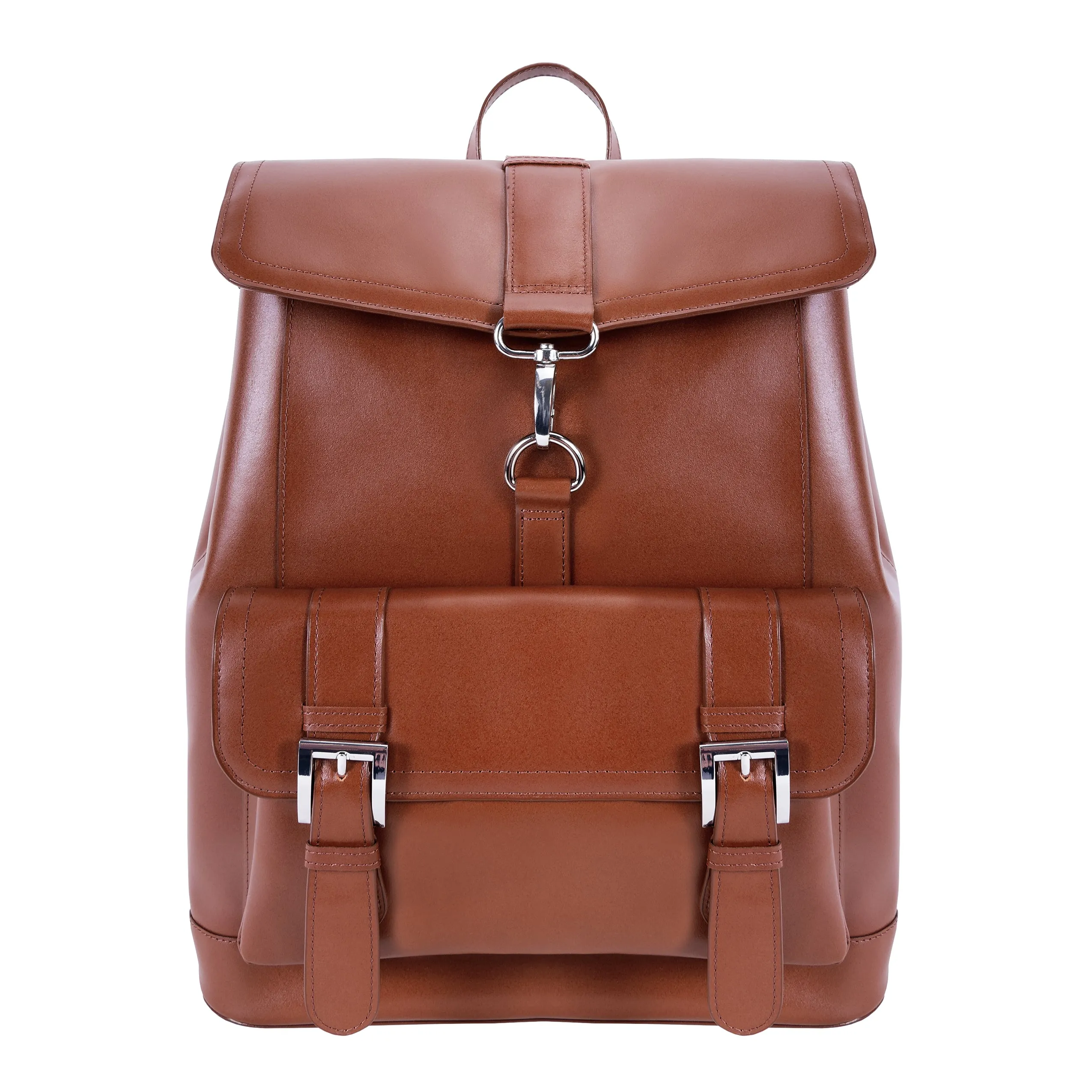 HAGEN | 15” Leather Laptop Backpack