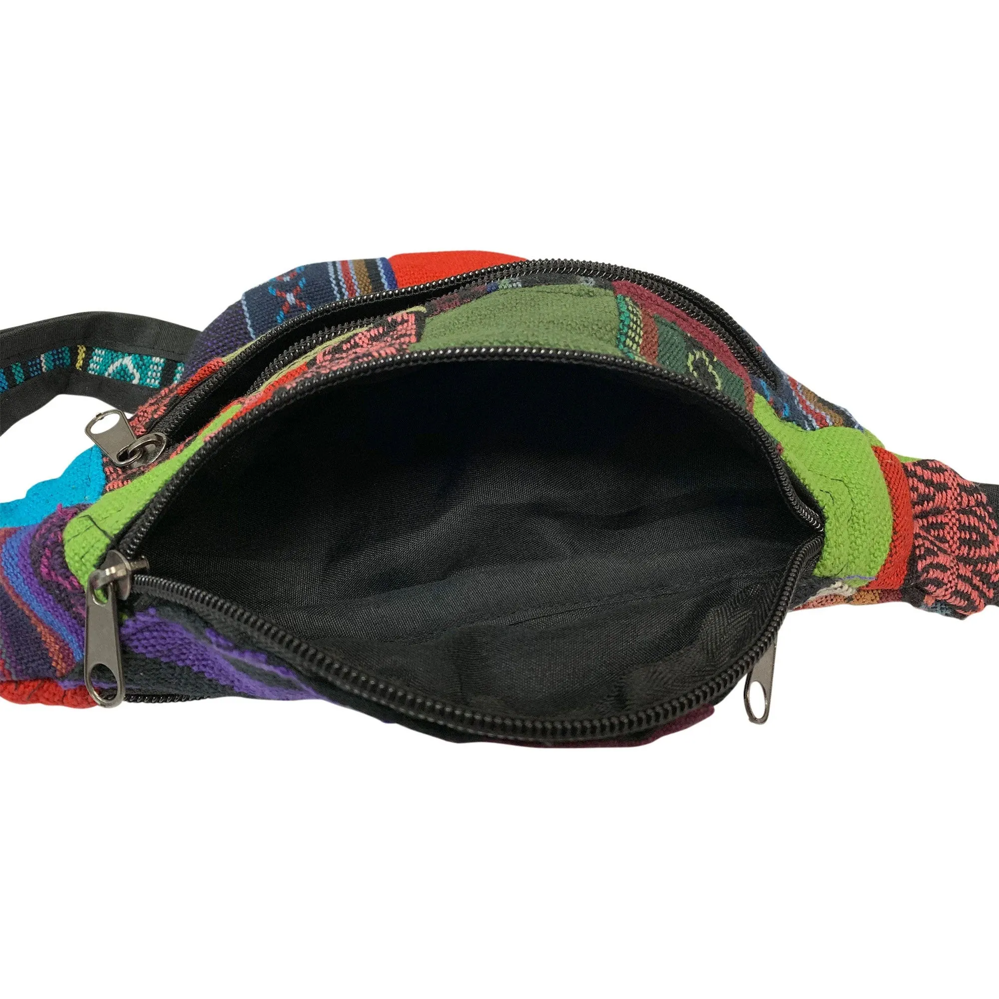 Handmade Himalayan Boho Ethnic Patchwork Multiple Pocket Travel Hip Belt Waist Bag Fanny Pack