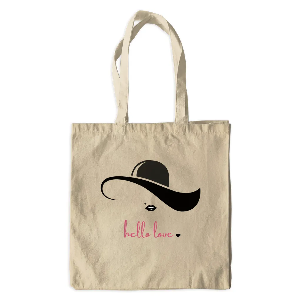 Hello love... Canvas Tote Bag